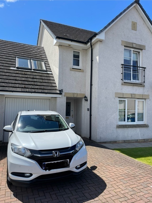 Modern home with parking for 2 cars