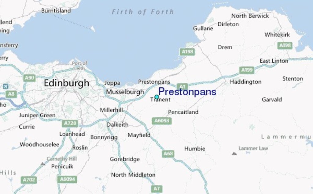 Location is 8 miles east of Edinburgh City Centre