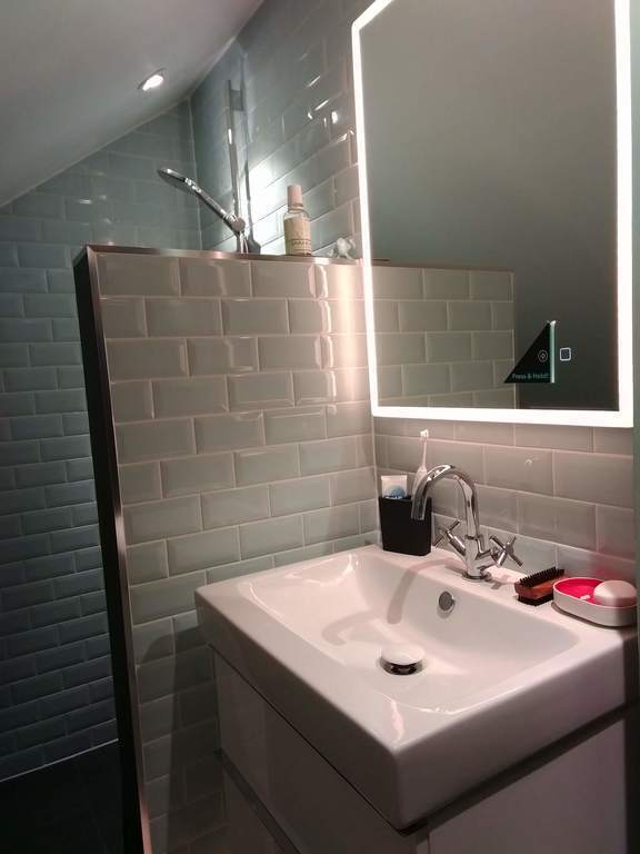 Shower room, next to upstairs sitting room