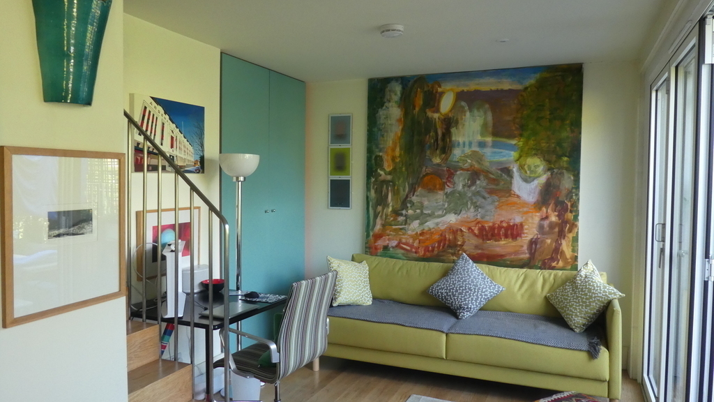 Terrace room, with sofa bed