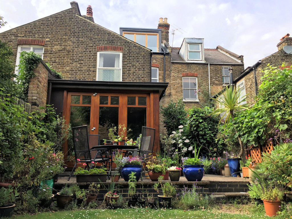 Rear of the house from garden