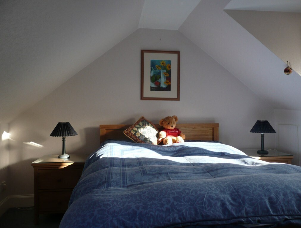 Bedroom 2, with double bed