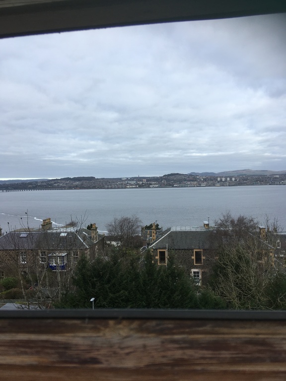 View from attic bedroom