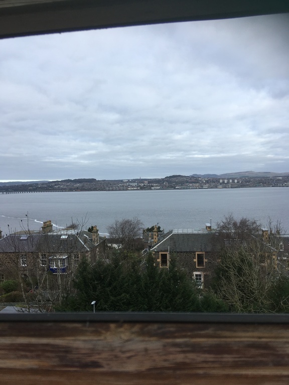 View from attic bedroom