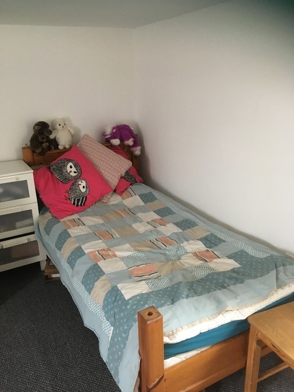 Attic bedroom - single bed
