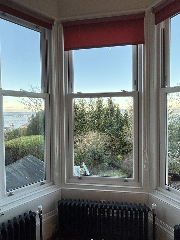 View from main sitting room. 