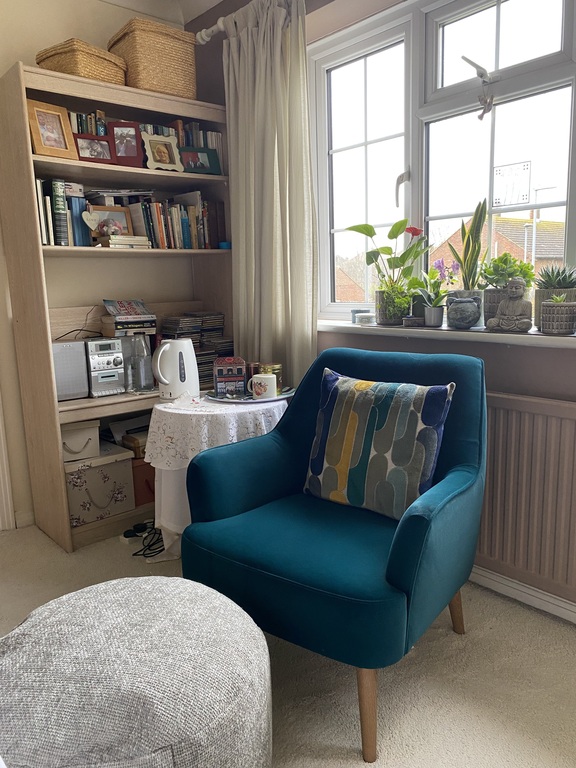 Cosy corner in master bedroom 
