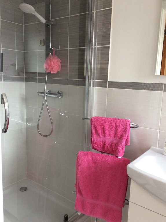 En-suite shower 