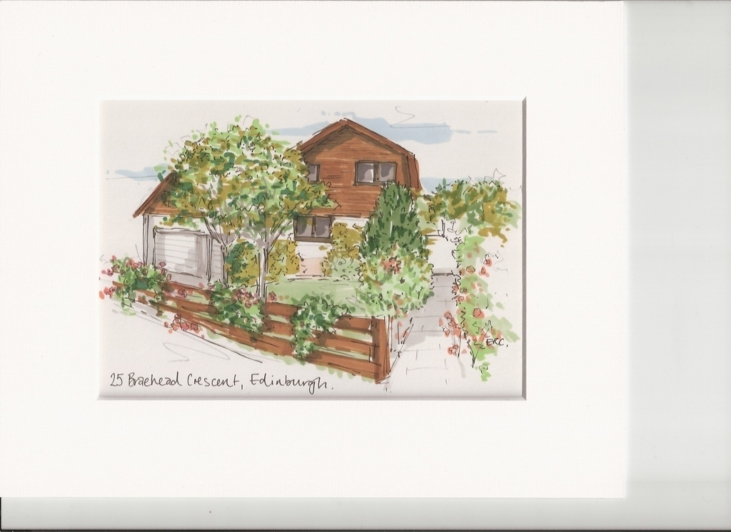 Sketch of our home 2014