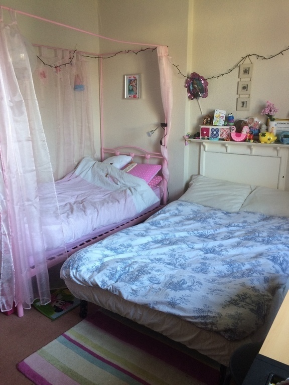 Bedroom 3 with single bed and double sofa bed