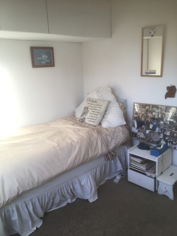 3rd bedroom with single bed