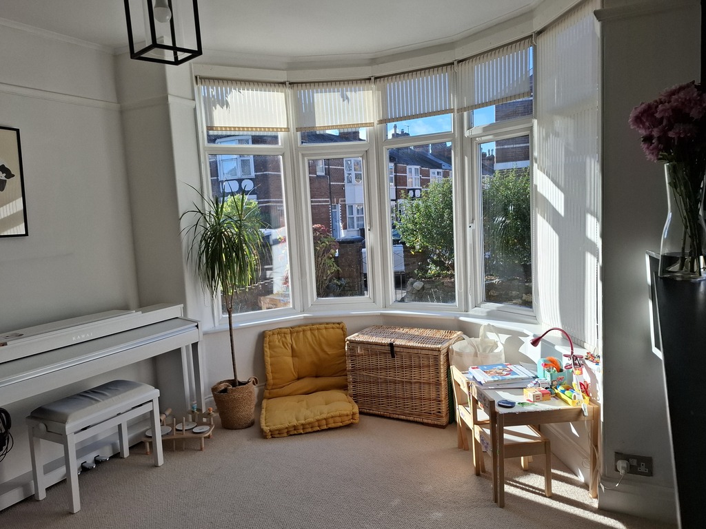 Living room - bay window