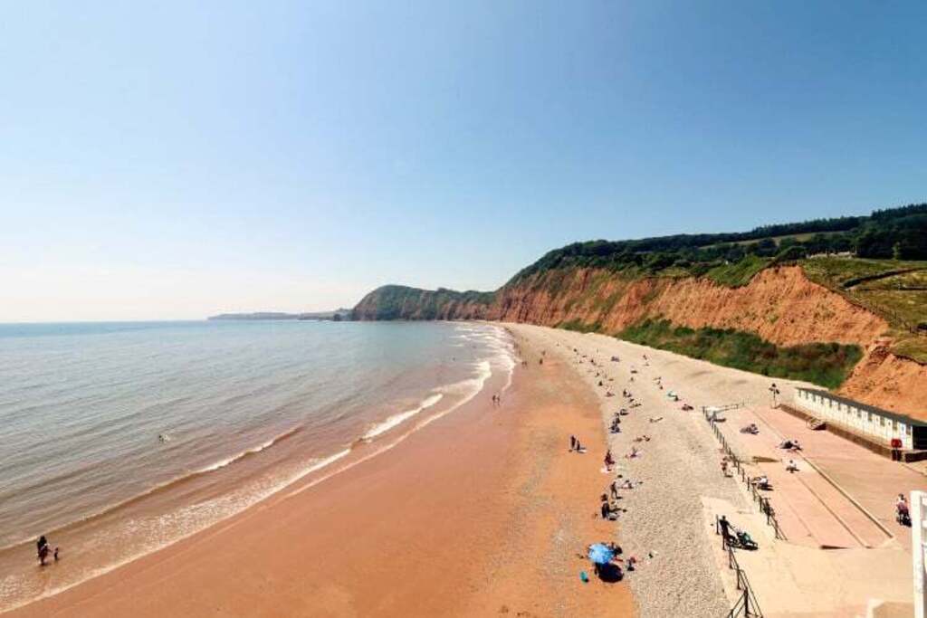 Sidmouth's Jacobs ladder beach