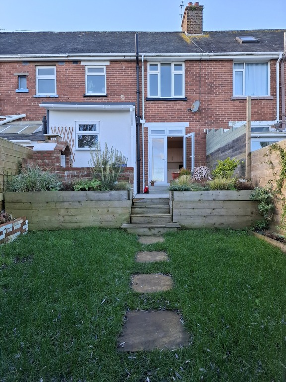 View from back garden