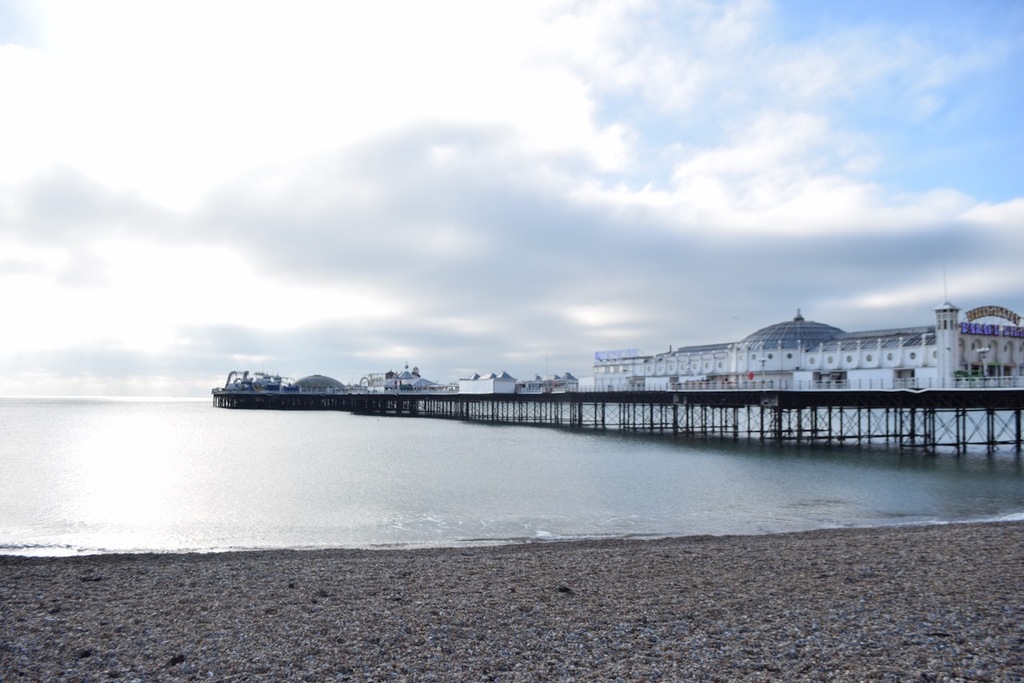Brighton beach and pier