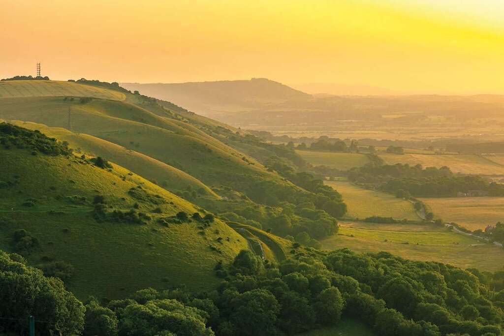 Devil's Dyke a short open-top bus ride from our home