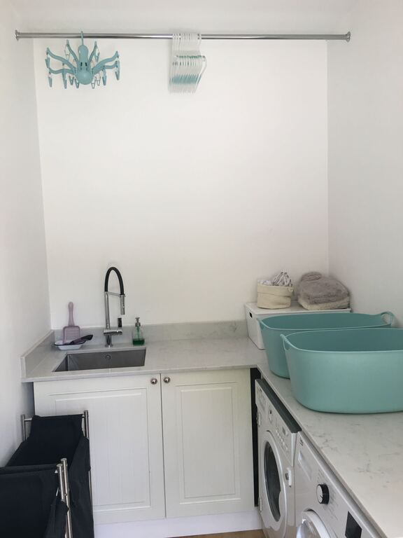 Utility room with washing machine & dryer