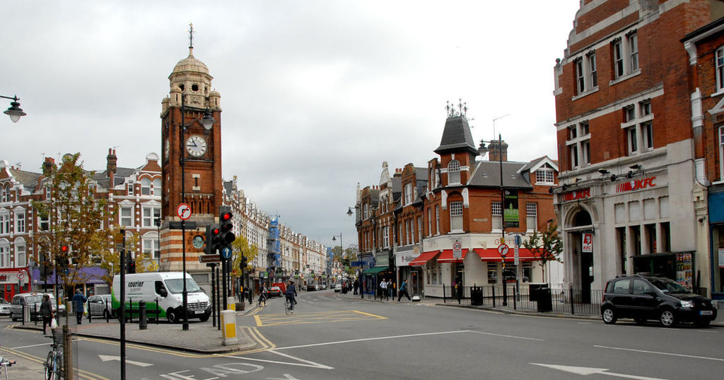 The centre of Crouch End