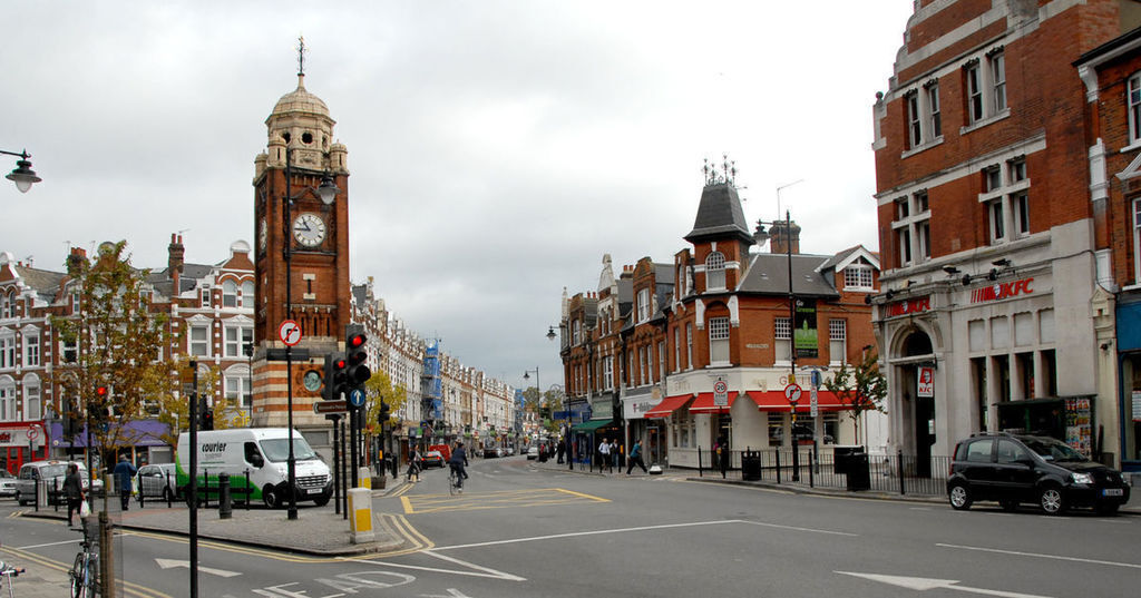The centre of Crouch End
