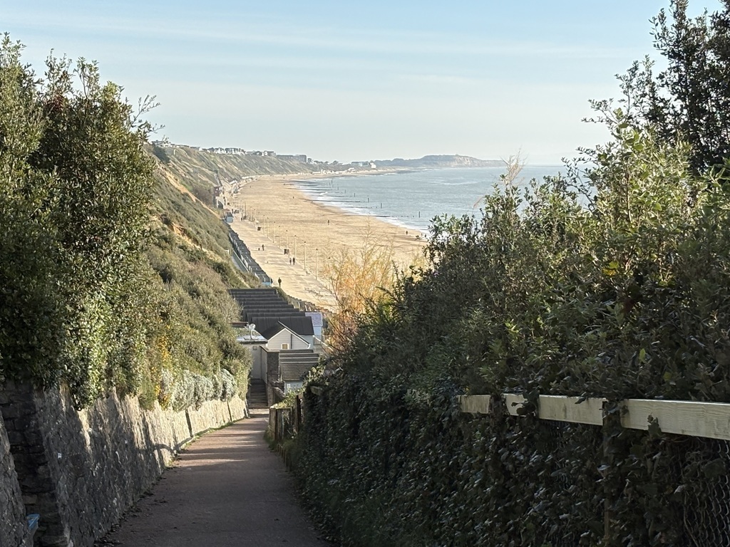 Another view of beach.