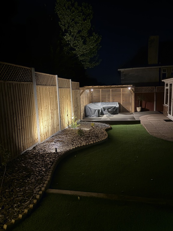 Maybe enjoy an evening meal outside.