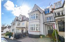 House from the front street - one off road parking space and reserved road space.