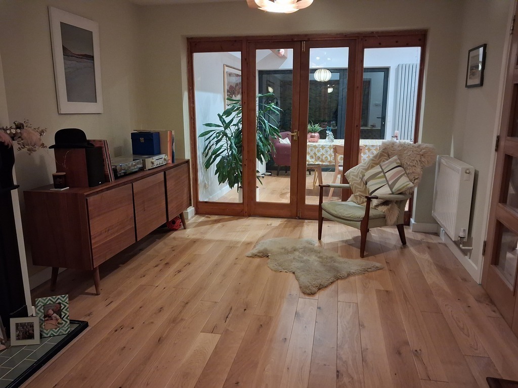 Listen to vinyl records in the cosy corner!