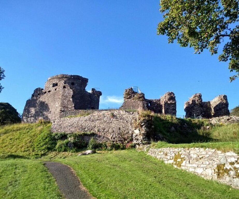 Dundrum castle 5 mins from our house.