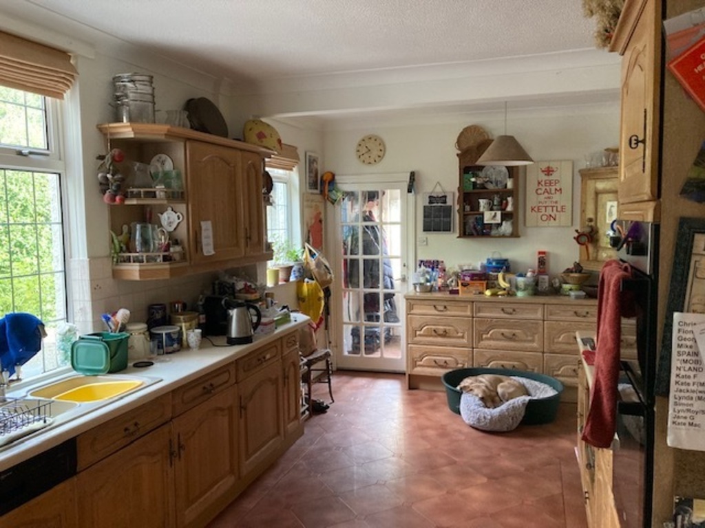 Kitchen towards door