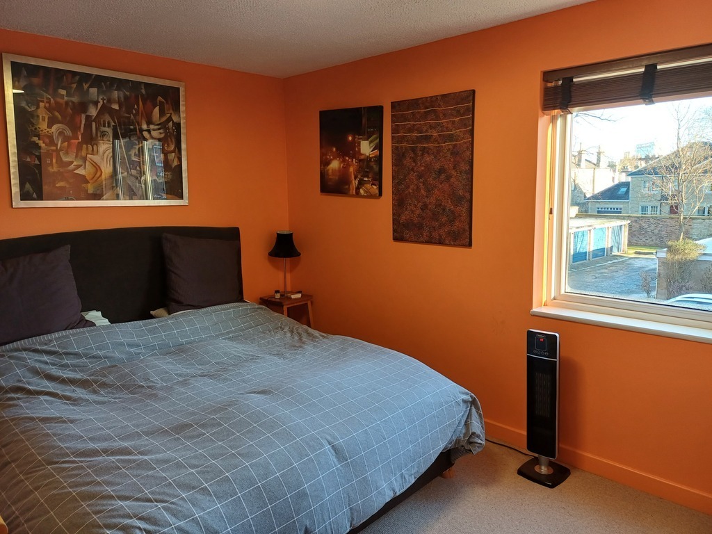 Bedroom 1, with super king-size bed