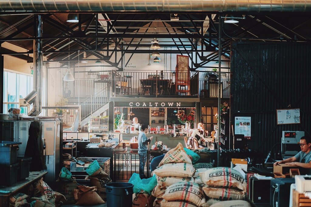 Coaltown Coffe Roasters - their roastery and cafe is in Ammanford. https://www.coaltowncoffee.co.uk