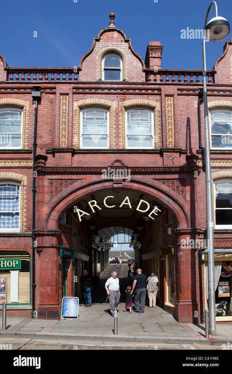 Our lovely arcade in Ammanford.