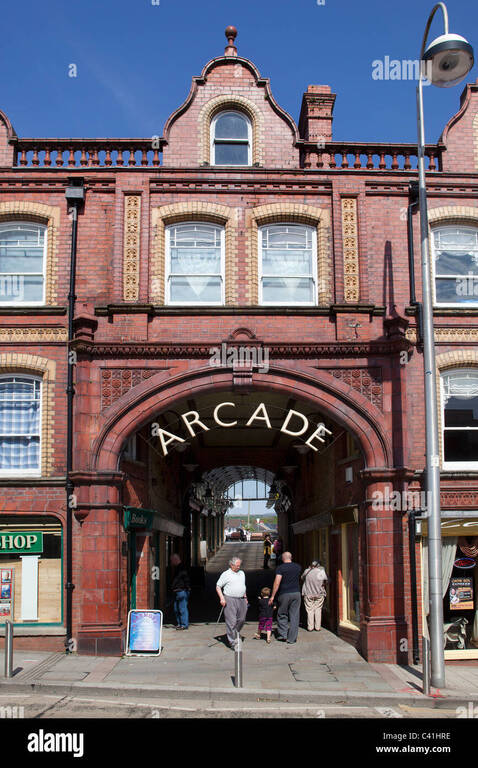 Our lovely arcade in Ammanford.