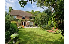 The house from the garden