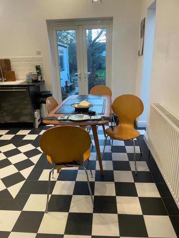 Breakfast table kitchen