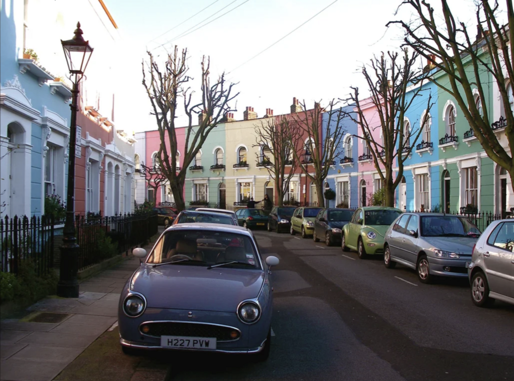 A nearby street in Kentish Town