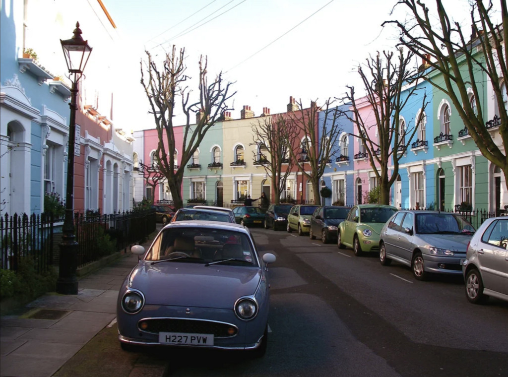 A nearby street in Kentish Town