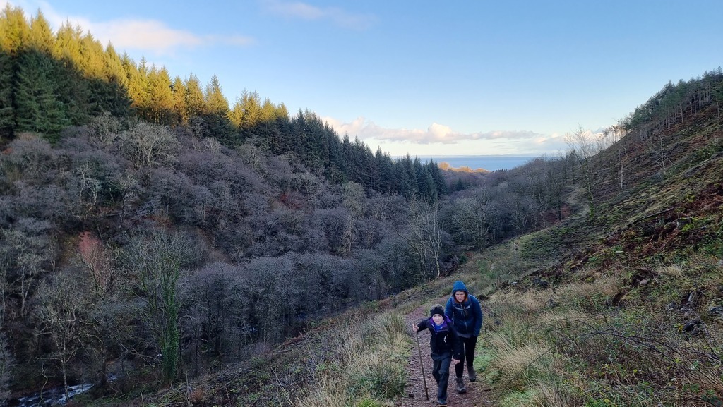 Hike up Glenashdale falls
