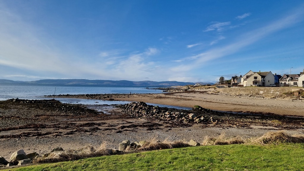 Blackwaterfoot, in the West of the Island