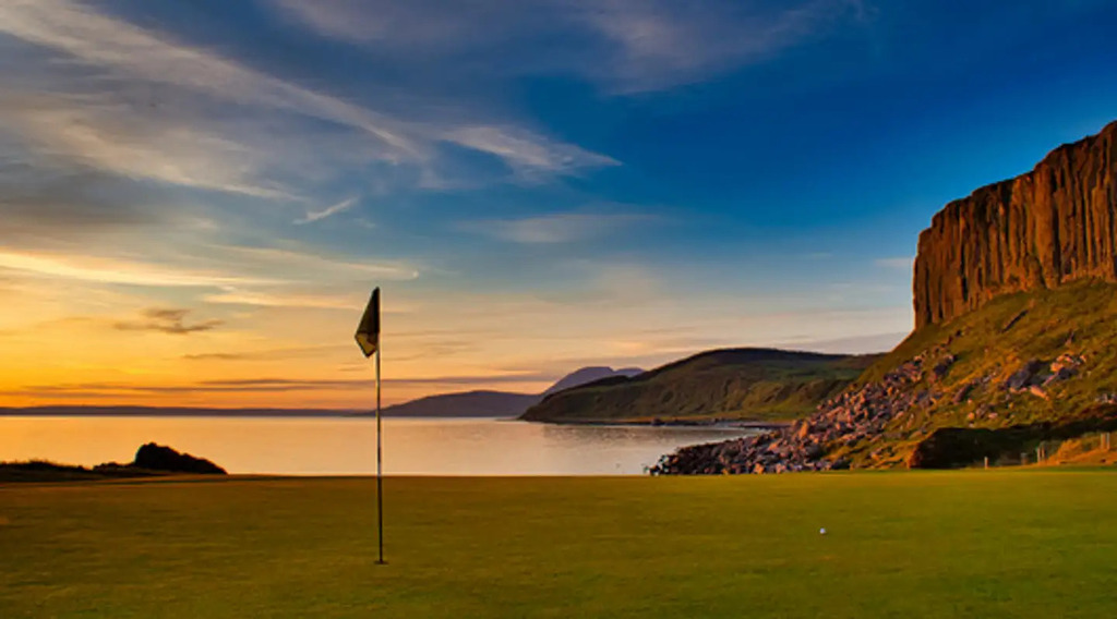 Shiskine Golf Course - one of six on the island 