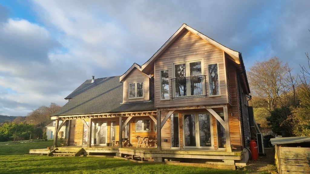 Front elevation of our house