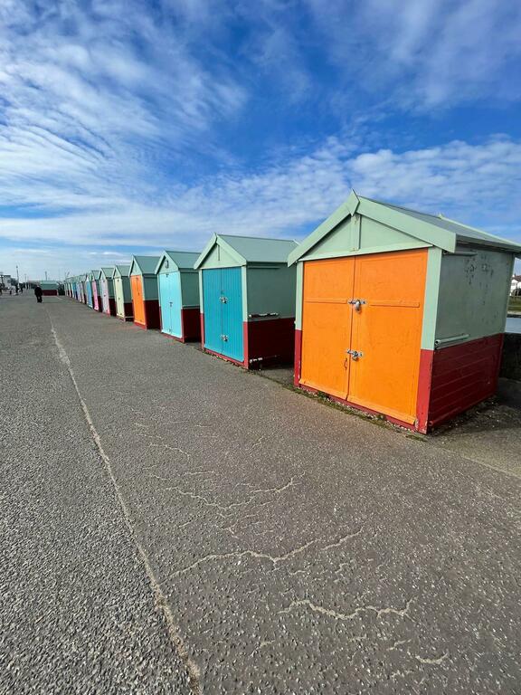 Beach huts in Brighton