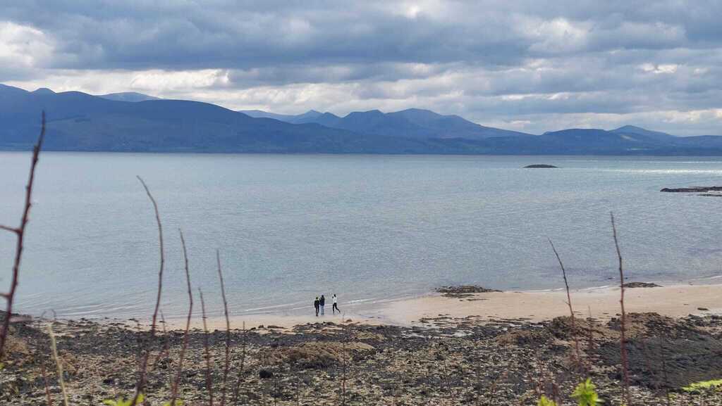 Anglesey sea and mountains