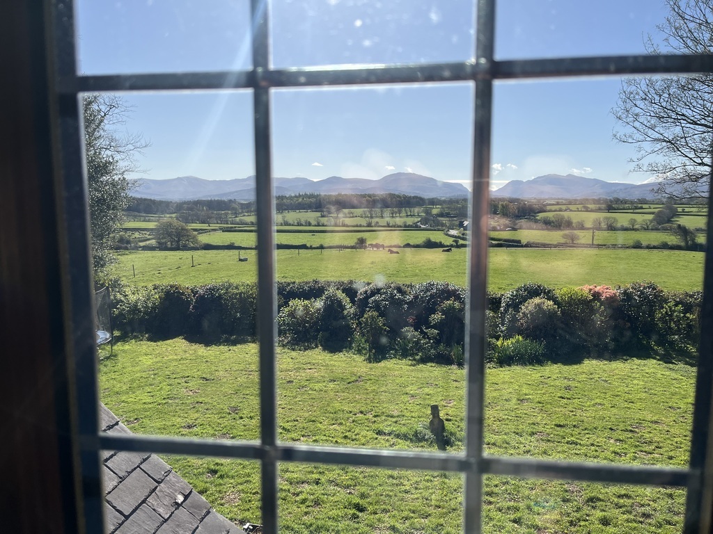 view from the second double bedroom