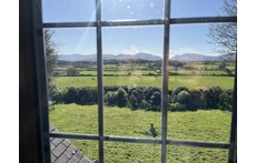 view from the second double bedroom