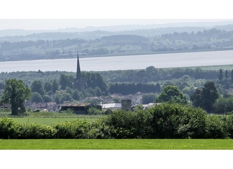 A view of Lydney and the River Severn