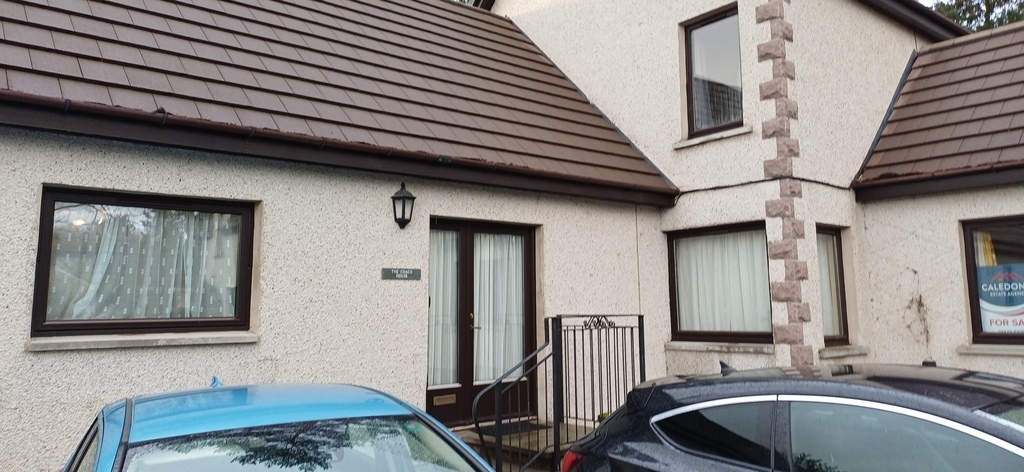 The Coach House  with private parking situated in large communal grounds shared with 10 other properties - all called Balvati...