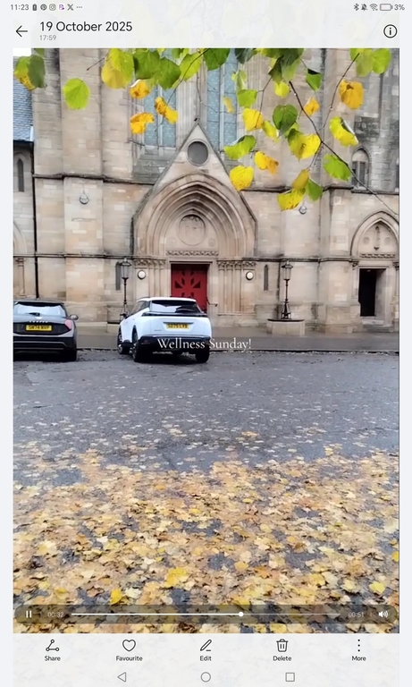 Baptist Church 20 mins drive away from the house 