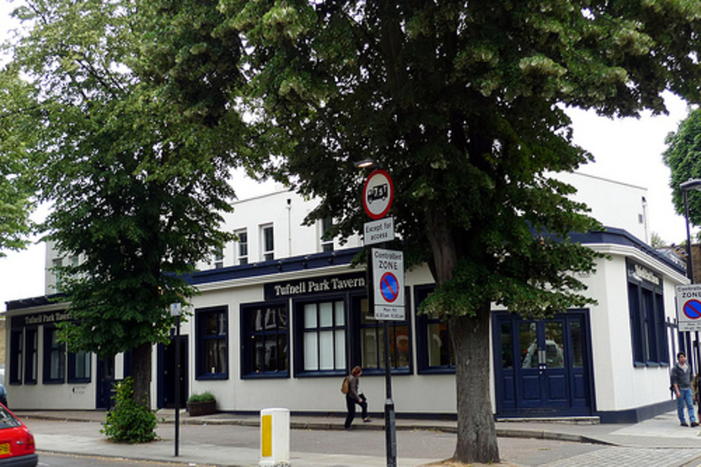 Tufnell Park Tavern, one of the many great pubs in the area.