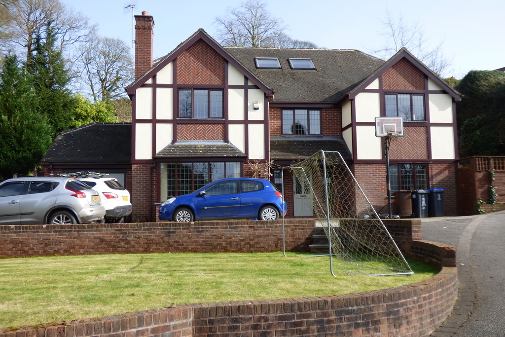 Front view of our home